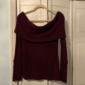 Free People off the shoulder sweater